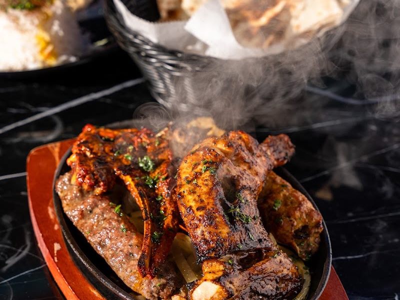 Arabian Knight Restaurant and lounge food